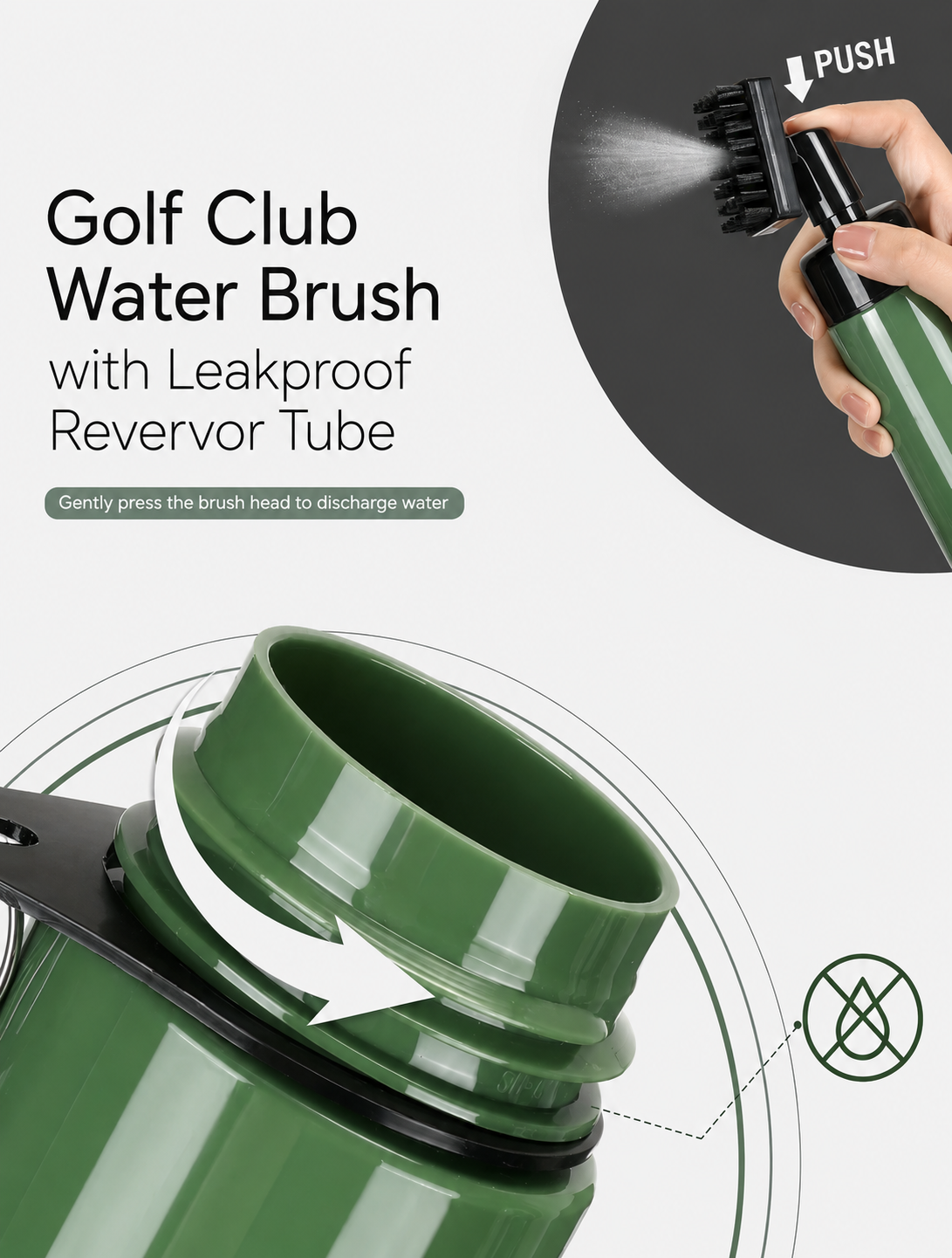 Portable Golf Club Cleaner