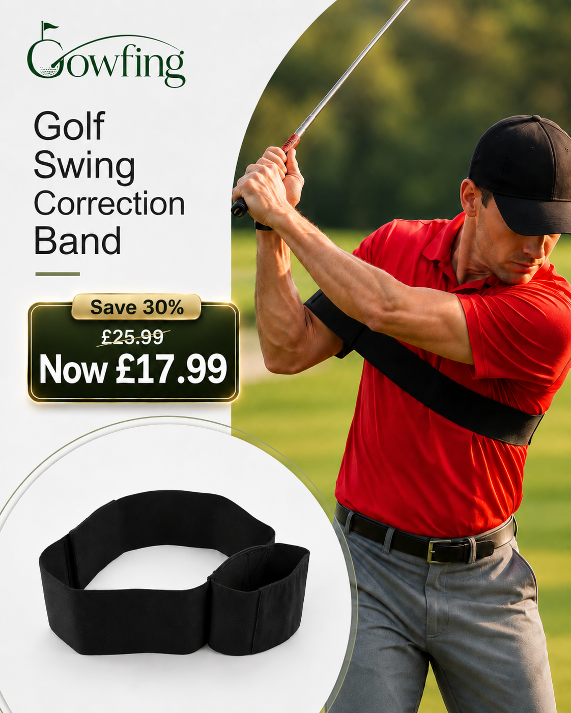 Golf Swing Correction Band